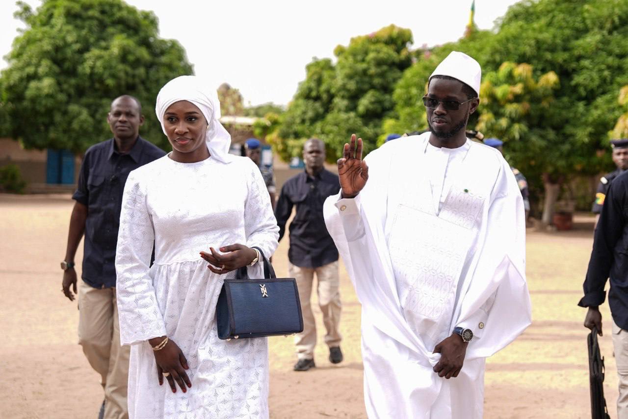 diomaye et madame vote diomaye et madame vote