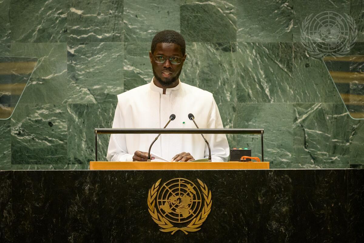 diomaye discours ONU bis diomaye discours ONU bis