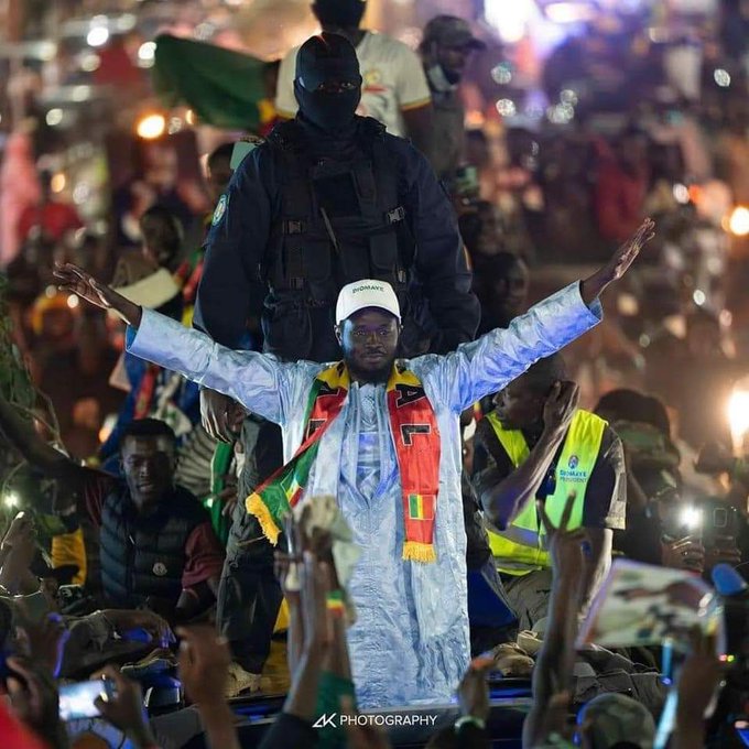 diomaye parade liberation diomaye parade liberation