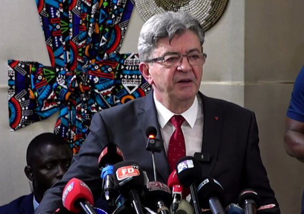 melenchon a dakar melenchon a dakar