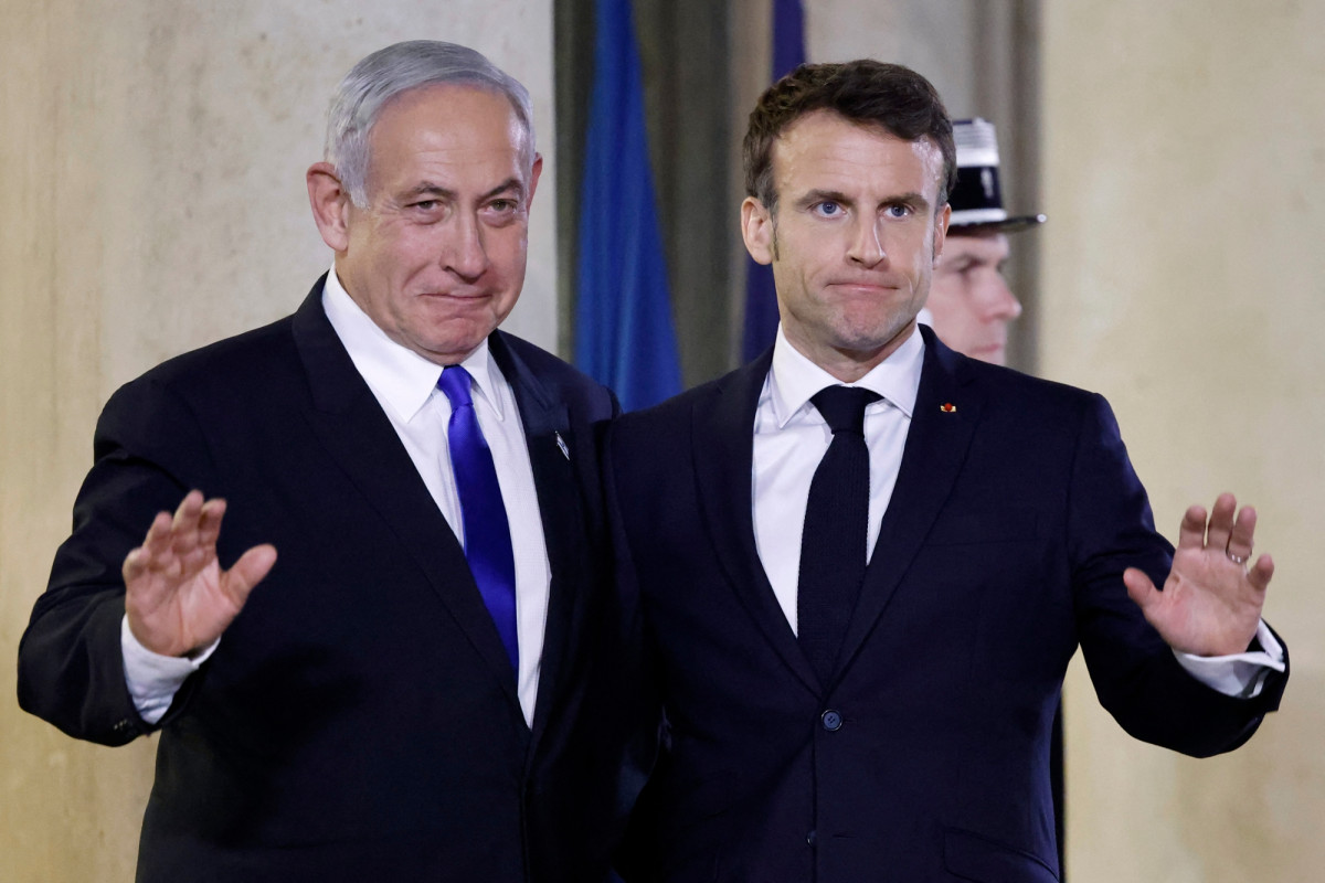 macron et netanyahu macron et netanyahu