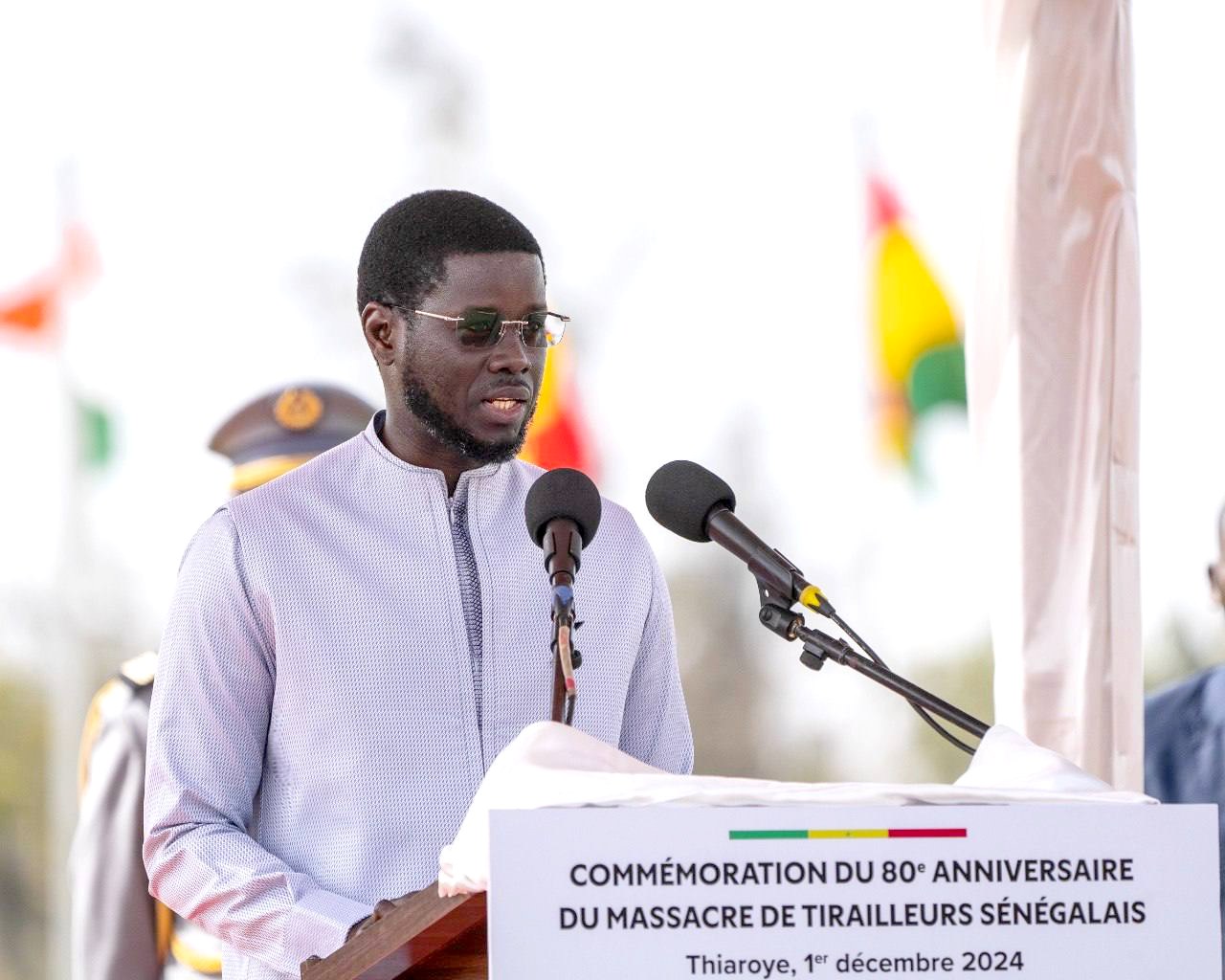 diomaye discours thiaroye diomaye discours thiaroye